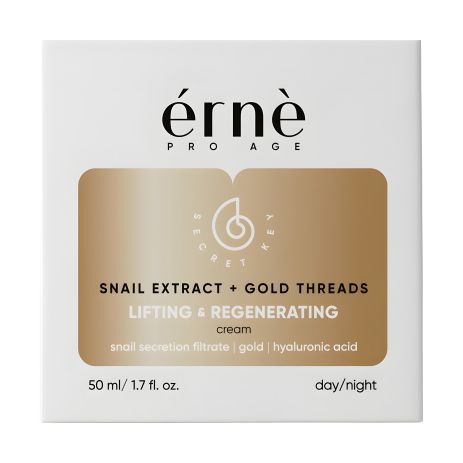Крем-ліфтинг для обличчя з муцином равлика Erne, 50 мл відновлюючий