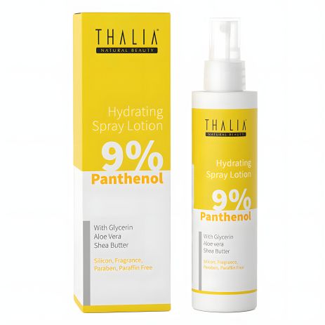 Лосьон-спрей глибокозволожуючий для тіла з пантенолом Thalia, 150 мл Лосьон-спрей глибокозволожуючий для тіла з пантенолом Thalia, 150 мл
