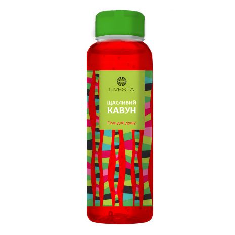Гель для душу Щасливий Кавун Livesta, 330 мл Гель для душу Щасливий Кавун Livesta, 330 мл
