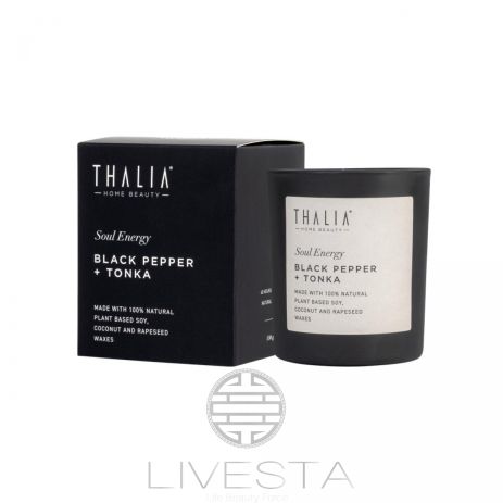 Аромасвічка Soul Energy чорний перець тонка Thalia, 150 г
