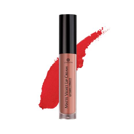 Рідка матова помада Livesta 9 Пристрасне танго, 5,5 мл