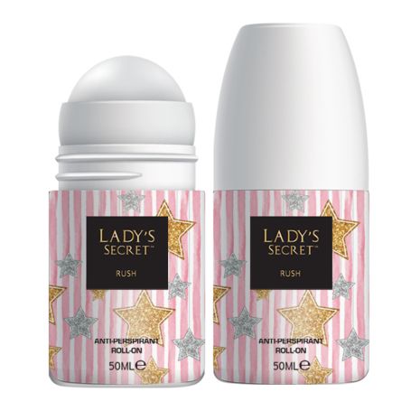Жіночий роликовий дезодорант Ladys Secret Rush, 50 мл