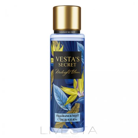 Женский парфюмированный спрей-мост для тела Midnight Bloom Vesta's Secret, 250 мл