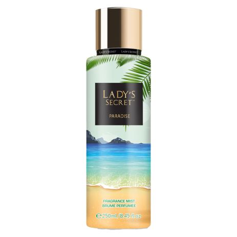 Жіночий парфумований спрей-міст для тіла Ladys Secret Paradise, 250 мл