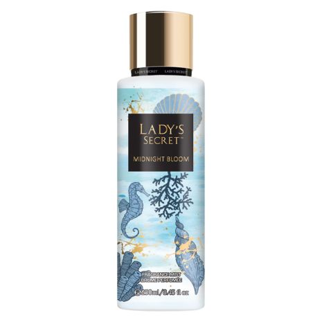 Жіночий парфумований спрей-міст для тіла Ladys Secret Midnight Bloom, 250 мл