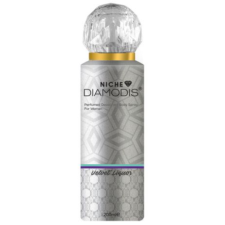 Нишевый дезодорант для женщин DIAMODIS Velvet Liquor, 200 мл