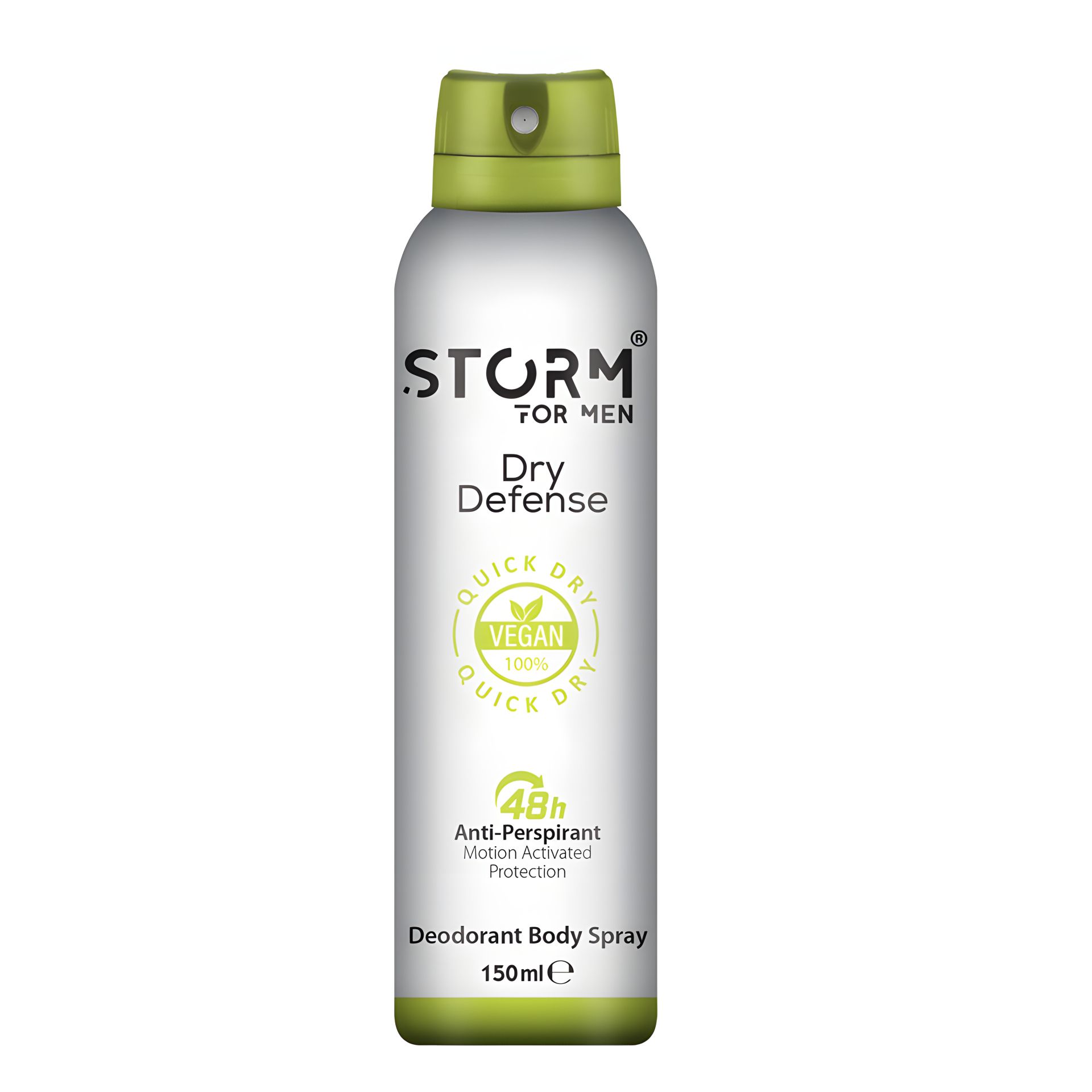 Чоловічий дезодорант-антиперспірант для тіла Storm Dry Defense, 150 мл Чоловічий дезодорант-антиперспірант для тіла Storm Dry Defense, 150 мл