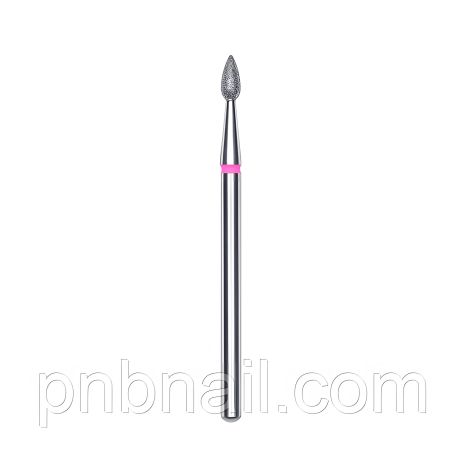 Алмазная фреза 2.3 мм, форма капля, STALEKS PRO (FA40R023/5K)