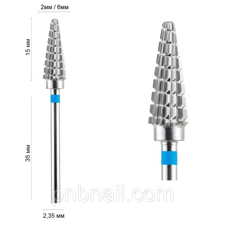 Фреза конус синій 16005 Хільда DLX ( ТВС 500 104 160 005 ) Фреза конус синій 16005 Хільда DLX ( ТВС 500 104 160 005 )