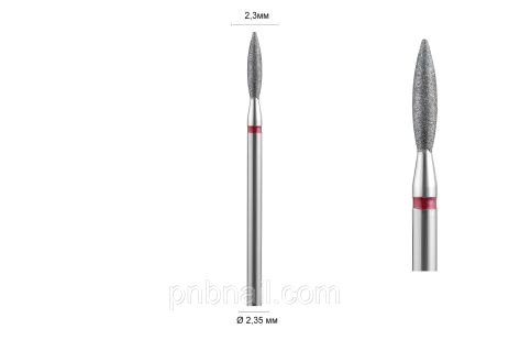 244-я Алмазная фреза красного цвета (Безопасное пламя) DLX 023