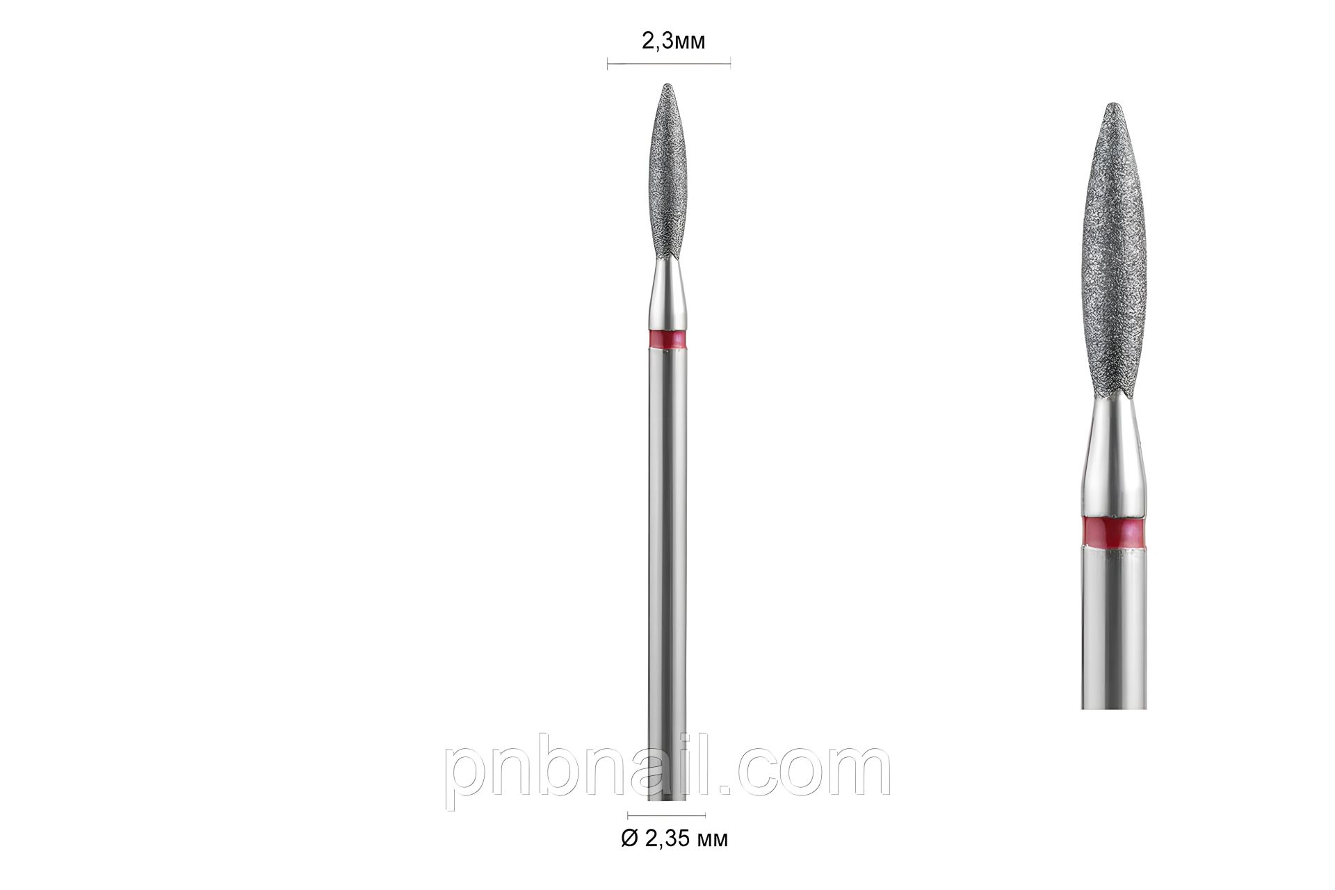 244-я Алмазная фреза красного цвета (Безопасное пламя) DLX 023 244-я Алмазная фреза красного цвета (Безопасное пламя) DLX 023