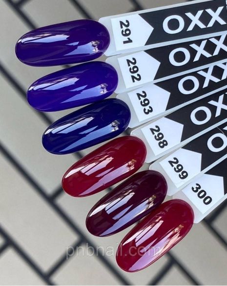 Гель-лак OXXI Professional №300 (вишневый) / 10 мл