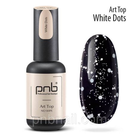 Art Top PNB - White Dots, No Wipe / 8 ml