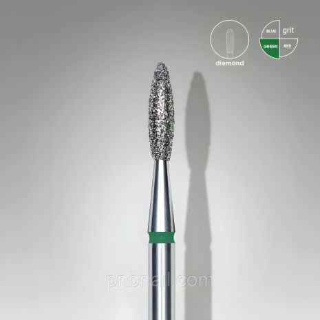 Алмазная фреза ПЛАМЯ 2.1 / STALEKS PRO (зеленая)