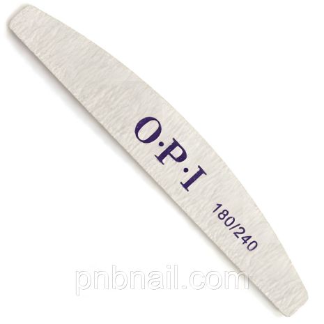 Пилка для натуральних нігтів OPI, 180/240 гріт