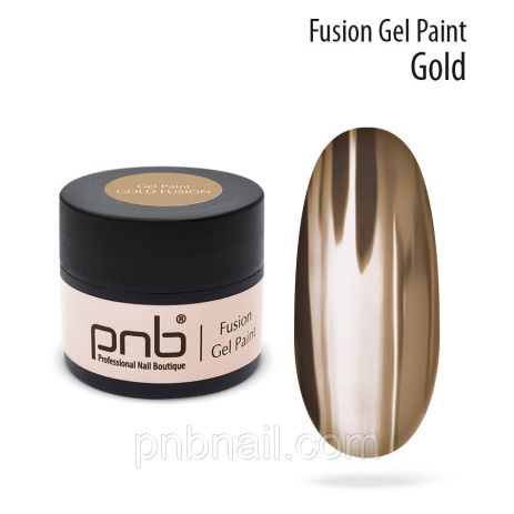 Fusion Gel Paint PNB, золото / 5 мл (Golden Coloru Gel Farb)