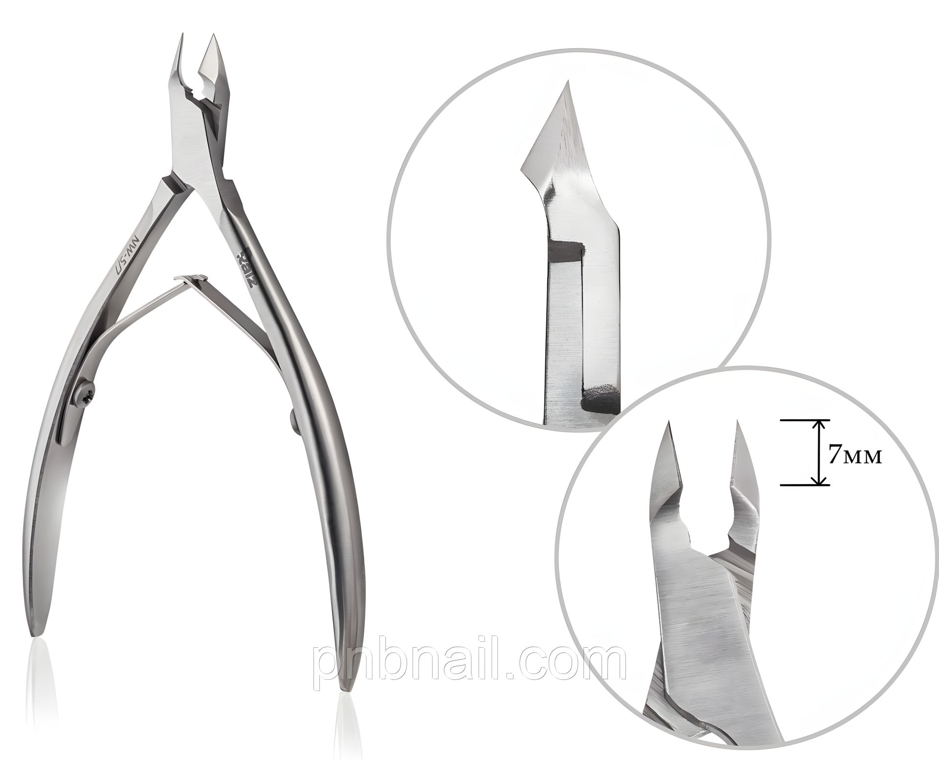 Професійні кусачки для шкіри WORK FORM 5 SIZE 7 ММ Професійні кусачки для шкіри WORK FORM 5 SIZE 7 ММ