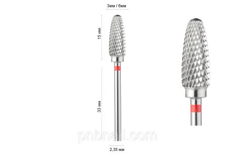 Фреза червона кукурудза 21236 DLX (ТВС 500 104 275 140 060)