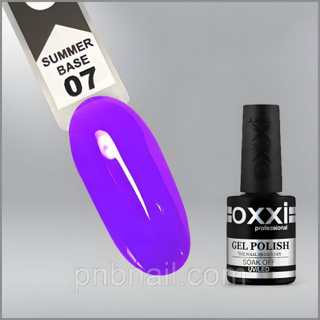 Oxxi professional SUMMER Base, 10 мл / 01-07 07 Oxxi professional SUMMER Base, 10 мл / 01-07 07