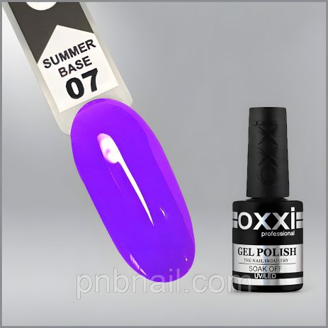 Oxxi professional SUMMER Base, 10 мл / 01-07 07