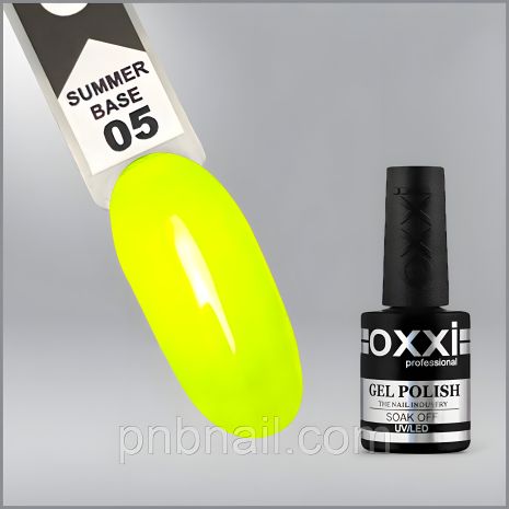 Базовое покрытие Oxxi professional SUMMER, 10мл / 01-07 05