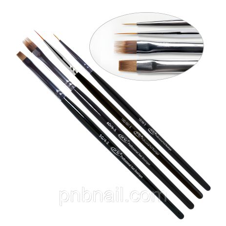 НАБОР ПРОФЕССИОНАЛЬНЫХ КИСТЕЙ PNB «МАСТЕР ПРО» НАБОР ПРОФЕССИОНАЛЬНЫХ КИСТЕЙ PNB «МАСТЕР ПРО»