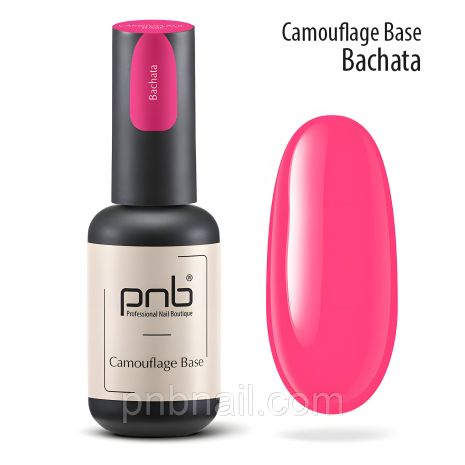 Неоновая база CAMOUFLAGE BASE Bachata, розовая / 8 мл