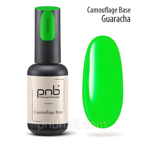 Камуфлююча неонова база / CAMOUFLAGE BASE Guaracha, green / 8мл Камуфлююча неонова база / CAMOUFLAGE BASE Guaracha, green / 8мл