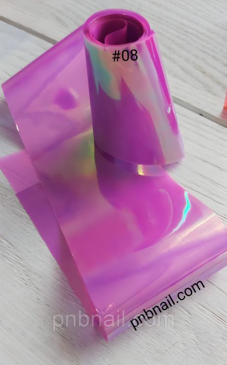 Фольга для нігтів бите скло "Хамелеон" ширина 5 см, довжина 50см, NailArt Фольга для нігтів бите скло "Хамелеон" ширина 5 см, довжина 50см, NailArt