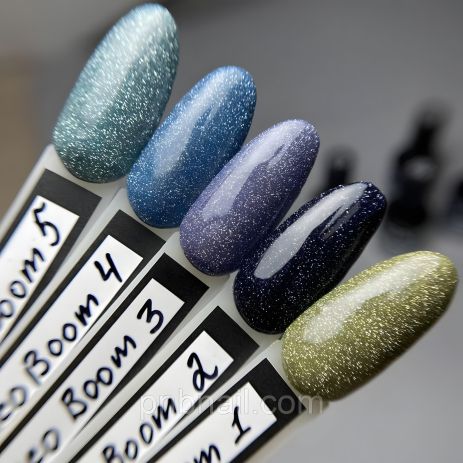 Гель-лаки світловідбивні OXXI DISCO BOOM No 01-12, 10 мл гель 05