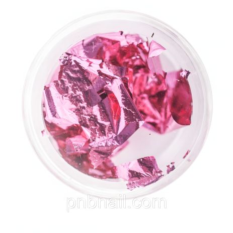 Сусальная фольга (поталь жатая) FRC Beauty / цвета: розовый