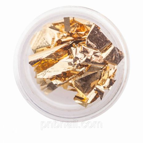 Сусальне золото фольга FRC Beauty ( фольга поталь ) / кольори в асортименті шампань