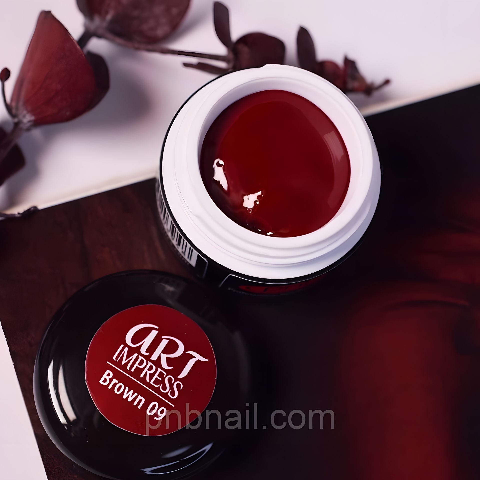 Гель-краска Art Impress PNB (цвета 03-12), коричневая, 5 мл Гель-краска Art Impress PNB (цвета 03-12), коричневая, 5 мл