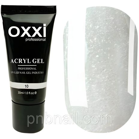 Acryl-Gel для ногтей OXXI professional №10, 30 мл