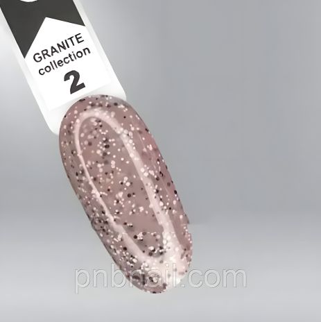 OXXI гель-лак 02, 10 мл Granite Collection