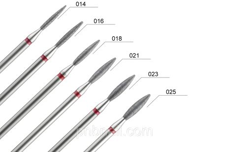 Фреза алмазна 244 червона (Полум'я безпечне) DLX - красная Фреза алмазна 244 червона (Полум'я безпечне) DLX - красная