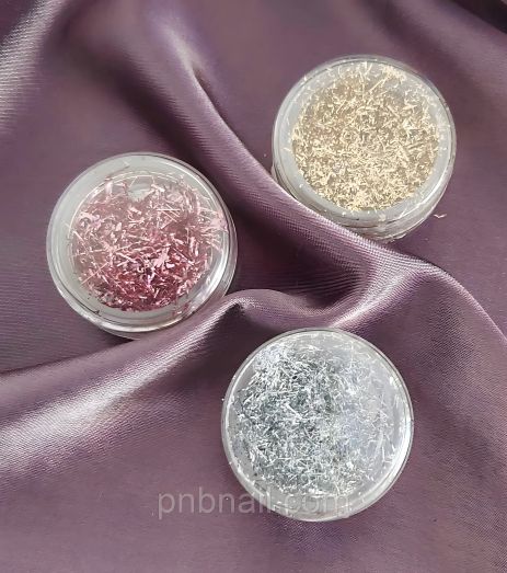 Сусальное золото фольгой FRC Beauty (нити) Сусальное золото фольгой FRC Beauty (нити)