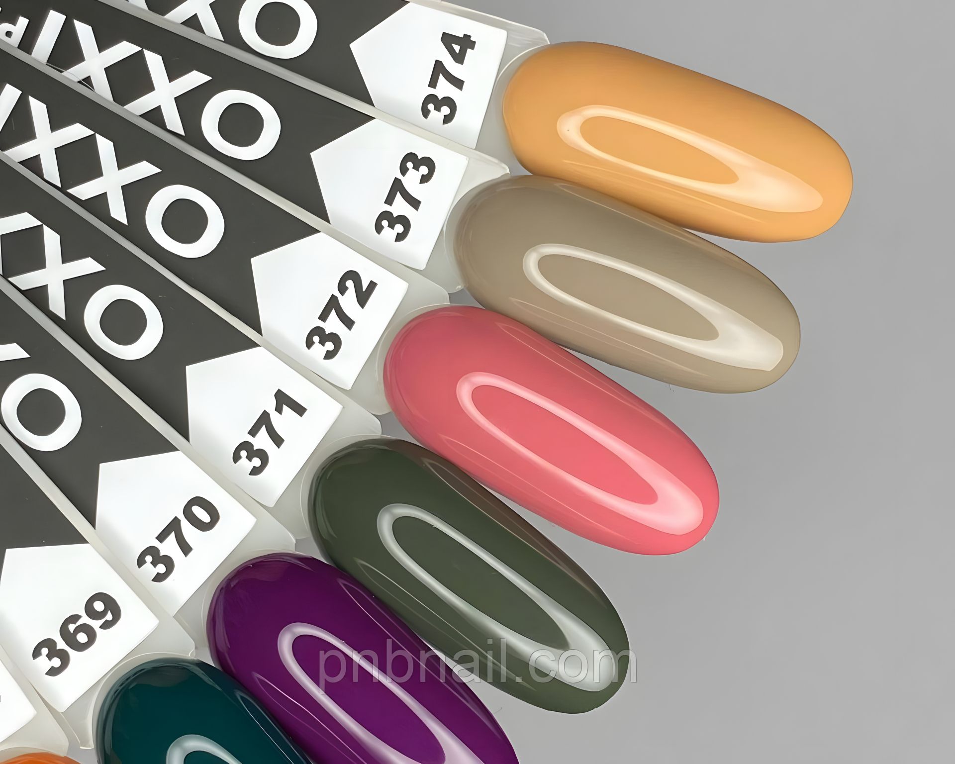 Гель-лак OXXI Professional №371-374, 10 мл (372) Гель-лак OXXI Professional №371-374, 10 мл (372)