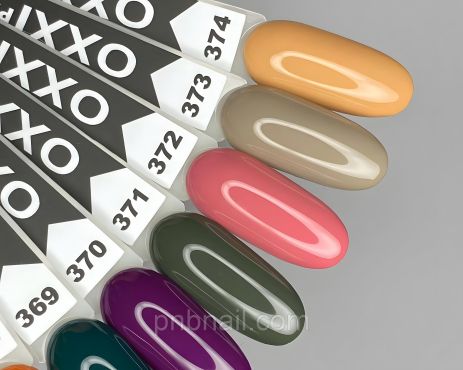 OXXI Professional гель-лак No371-374 / 10 мл OXXI Professional гель-лак No371-374 / 10 мл