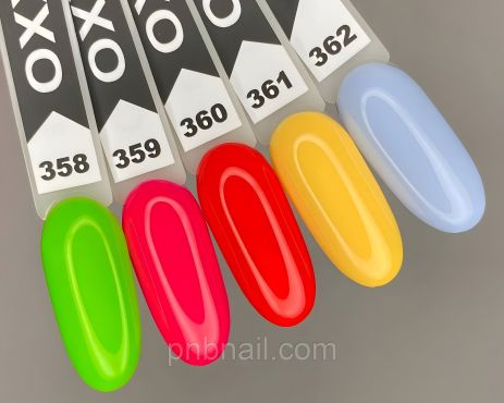 Гель-лак OXXI Professional No358-362, 10 мл Гель-лак OXXI Professional No358-362, 10 мл