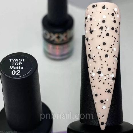 Top TWIST Matte 2 (без липкого шару) / 10 мл