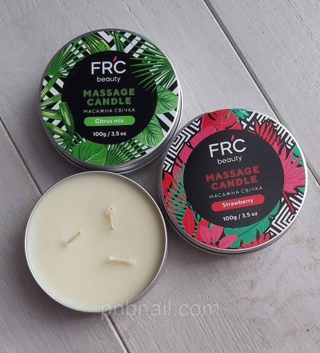 Масажні свічки FRC Beauty, 100 гр. ( аромати в асортименті )