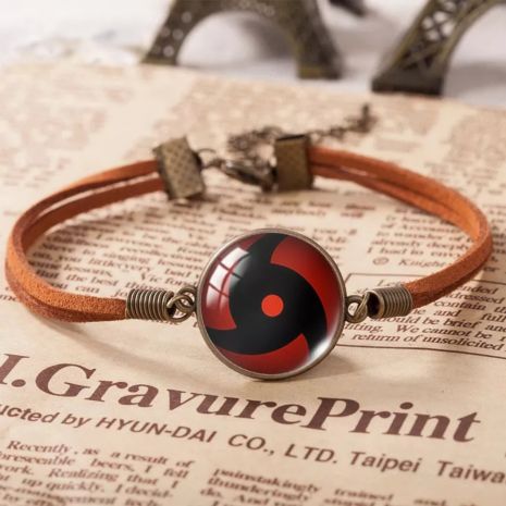 Браслет Naruto шарінган Наруто Sharingan Shippuuden у вигляді квітки очей Аніме амулет талісман