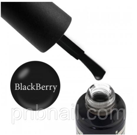 Гель-лак OXXI Professional BLACKBERRY (щільний чорний), 10 мл