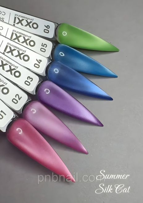 Гель-лак OXXI магнітний Summer Silk Cat /10 мл 01