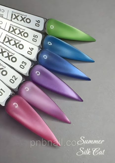 Гель-лак OXXI магнітний Summer Silk Cat /10 мл 01