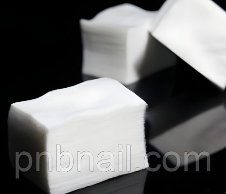 Безворсові манікюрні серветки щільні (6x4 см), 100 шт., білі