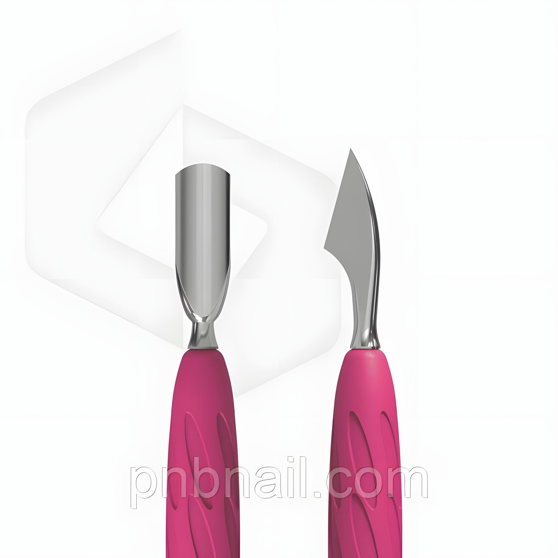 Манікюрний пушер з ручкою силіконовою “Gummy” UNIQ 10 TYPE 3 (вузький округлий пушер + топорик) Манікюрний пушер з ручкою силіконовою “Gummy” UNIQ 10 TYPE 3 (вузький округлий пушер + топорик)