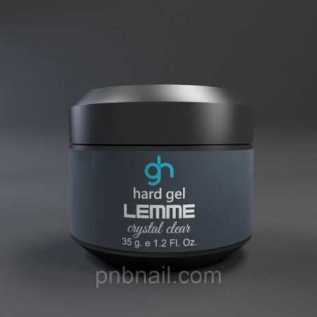 LED GEL Lemme "hard gel" crystal clear ( прозорий ) / 35 g.