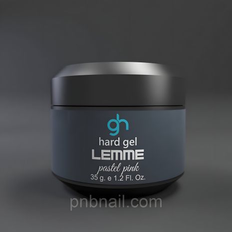 Пастельно-рожевий LED GEL Lemme "hard gel" / 35 g.